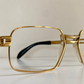 Saphira 80s vintage 12k gold filled glasses