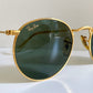 Ray Ban USA vintage B&L -  W1573 Round Classic Metals