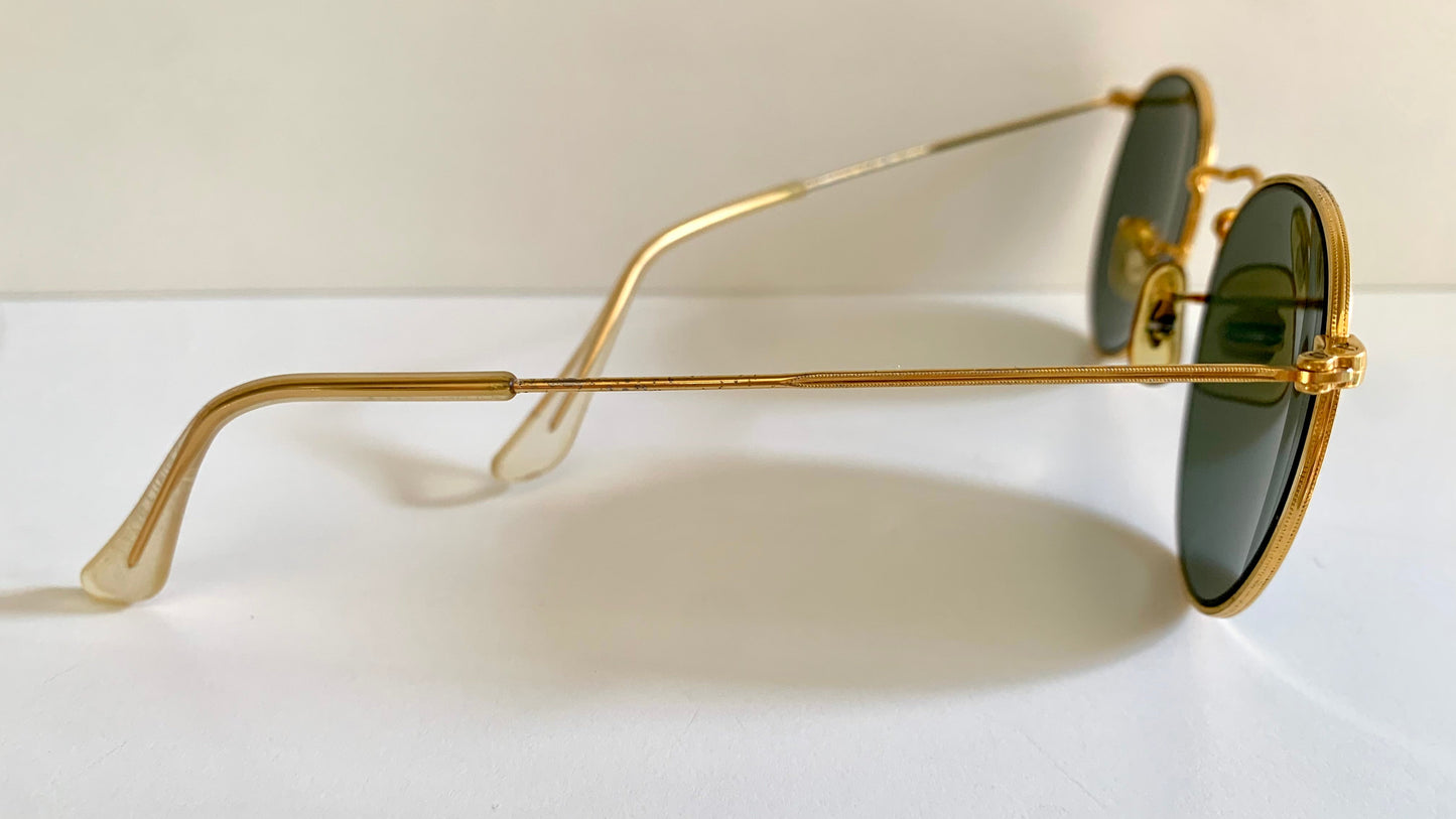 Ray Ban USA vintage B&L -  W1573 Round Classic Metals