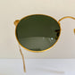 Ray Ban USA vintage B&L -  W1573 Round Classic Metals