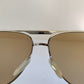 Zeiss 70s vintage sunglasses - Aviator silver frames