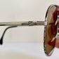 Zeiss 70s vintage sunglasses - Aviator silver frames