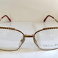 Christian Dior 80s Vintage glasses - 2486 square golden frame