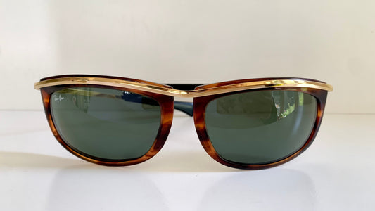 Ray Ban B&L USA 90s vintage sunglasses - Olympian II Arista Gold Tortoise