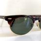 Ray Ban B&L USA vintage sunglasses - W1267 Oval Clubmaster