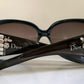 Vintage Y2K rare Dior Limited Sunglasses - Dark green frame with crystal
