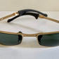 Ray Ban B&L Orbs Axis Square matte gold W2023 vintage sunglasses