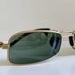 Ray Ban B&L Orbs Axis Square matte gold W2023 vintage sunglasses