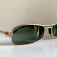 Ray Ban B&L Orbs Axis Square matte gold W2023 vintage sunglasses
