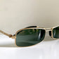 Ray Ban B&L Orbs Axis Square matte gold W2023 vintage sunglasses