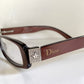 Christian Dior 00s Vintage glasses - 3101 strass star frames