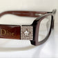 Christian Dior 00s Vintage glasses - 3101 strass star frames