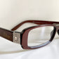 Christian Dior 00s Vintage glasses - 3101 strass star frames