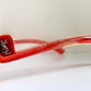 Yves Saint Laurent 80s vintage sunglasses - 7771 XL YSL red and brown frames