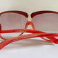 Yves Saint Laurent 80s vintage sunglasses - 7771 XL YSL red and brown frames