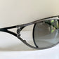 Yves Saint Laurent 00s sunglasses - YSL wrap frame with logos