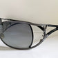 Yves Saint Laurent 00s sunglasses - YSL wrap frame with logos