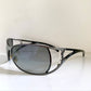 Yves Saint Laurent 00s sunglasses - YSL wrap frame with logos