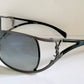 Yves Saint Laurent 00s sunglasses - YSL wrap frame with logos