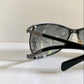 Yves Saint Laurent 00s sunglasses - YSL wrap frame with logos