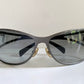 Yves Saint Laurent 00s sunglasses - YSL wrap frame with logos