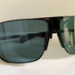 Yves Saint Laurent 00s sunglasses - XXL mask style black and blue frame