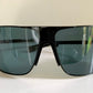 Yves Saint Laurent 00s sunglasses - XXL mask style black and blue frame
