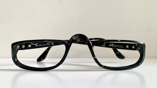 Christian Dior 80s vintage glasses - 2075 half moon reading frames