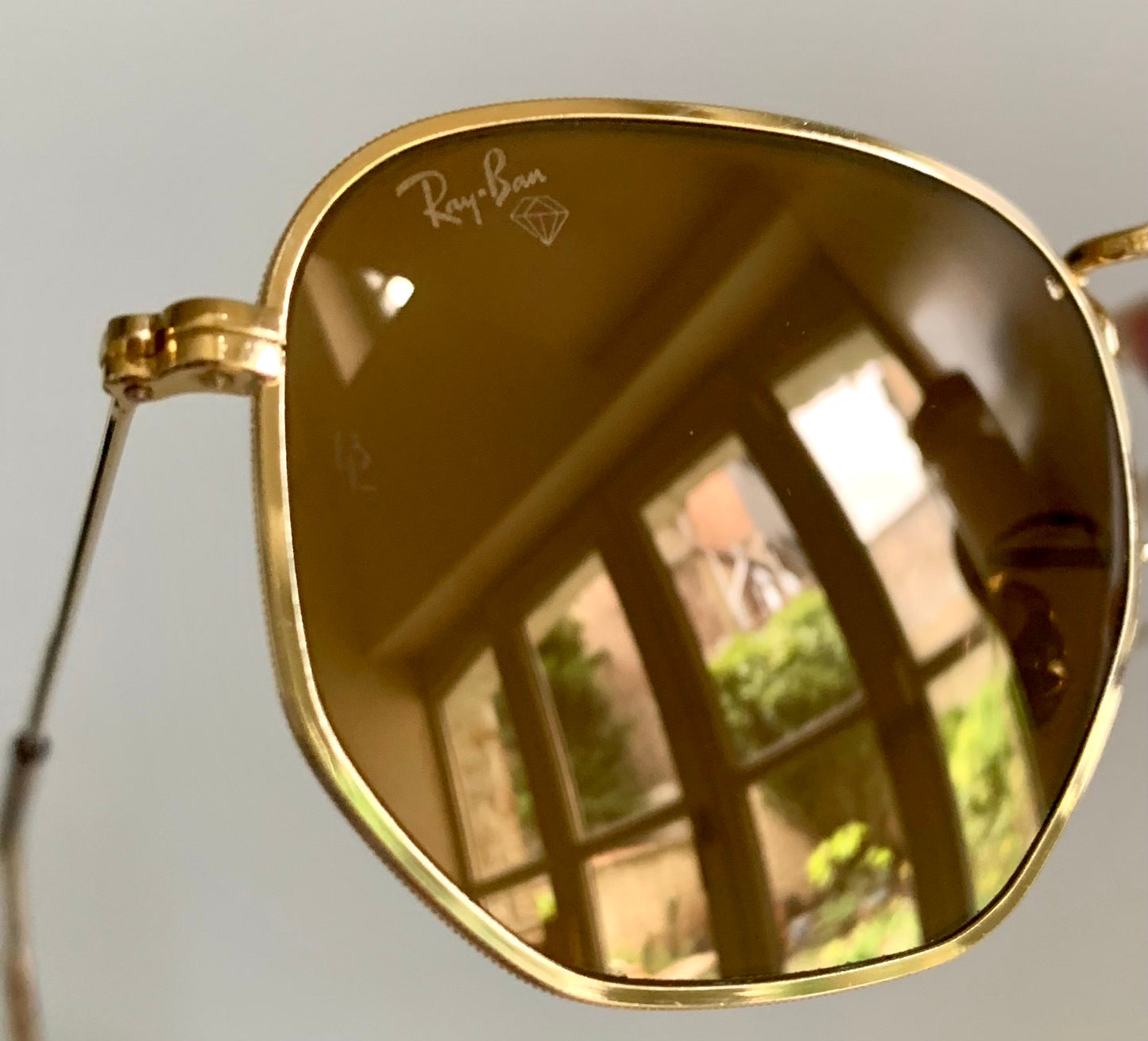 Ray Ban B&L - Diamond Hard mirrored W1910