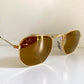 Ray Ban B&L - Diamond Hard mirrored W1910