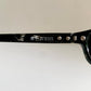 Christian Dior 80s vintage glasses - 2075 half moon reading frames