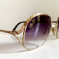Christian Dior 80s sunglasses - 2145 glitter frames