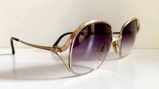 Christian Dior 80s sunglasses - 2145 glitter frames