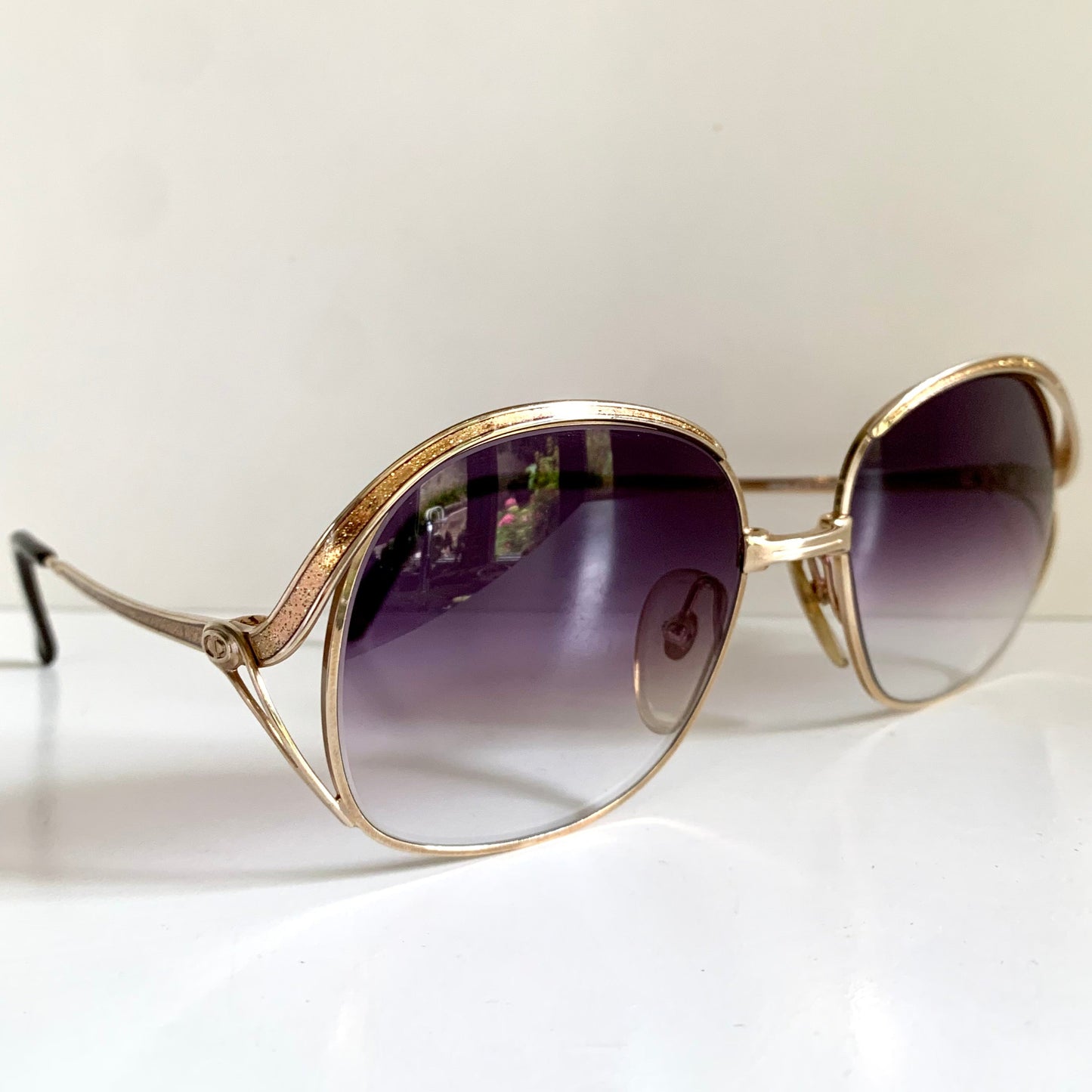 Christian Dior 80s sunglasses - 2145 glitter frames