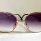 Christian Dior 80s sunglasses - 2145 glitter frames