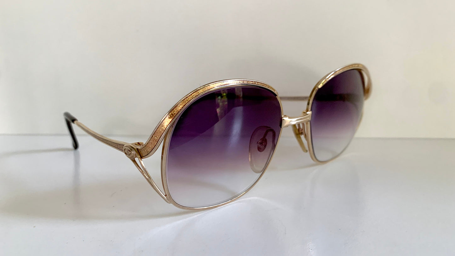Christian Dior 80s sunglasses - 2145 glitter frames