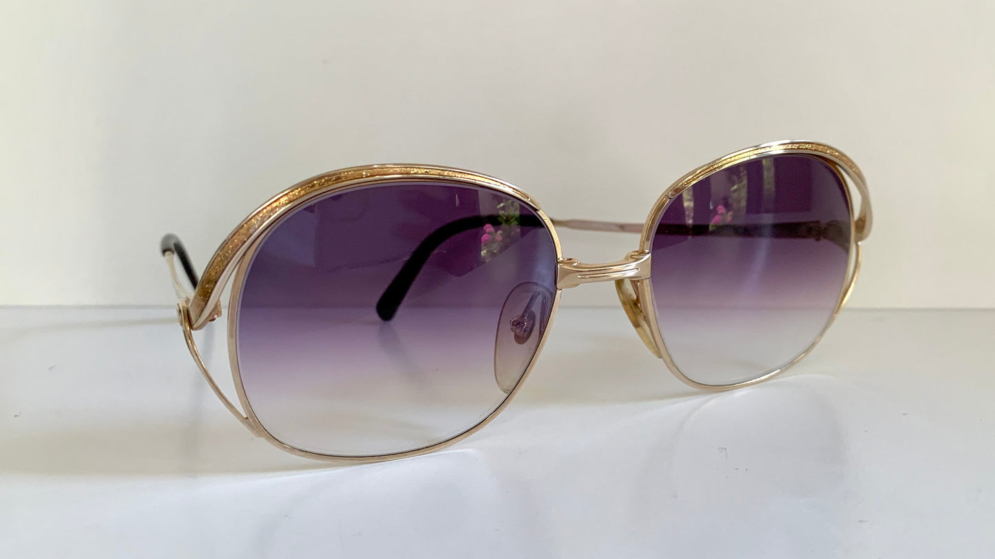 Christian Dior 80s sunglasses - 2145 glitter frames