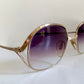 Christian Dior 80s sunglasses - 2145 glitter frames