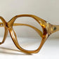 Christian Dior Vintage glasses - 2178 yellow acetate 80s frames