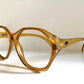Christian Dior Vintage glasses - 2178 yellow acetate 80s frames
