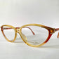 Christian Dior 80s vintage glasses - 2735 yellow and red frames