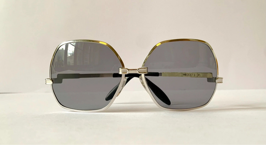 Silhouette 70s XL oversized sunglasses - 833 silver frames