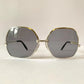 Silhouette 70s XL oversized sunglasses - 833 silver frames