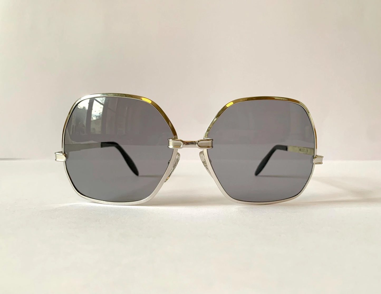 Silhouette 70s XL oversized sunglasses - 833 silver frames