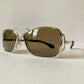 Silhouette 70s oversized sunglasses - 666 silver frames