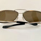 Silhouette 70s oversized sunglasses - 666 silver frames