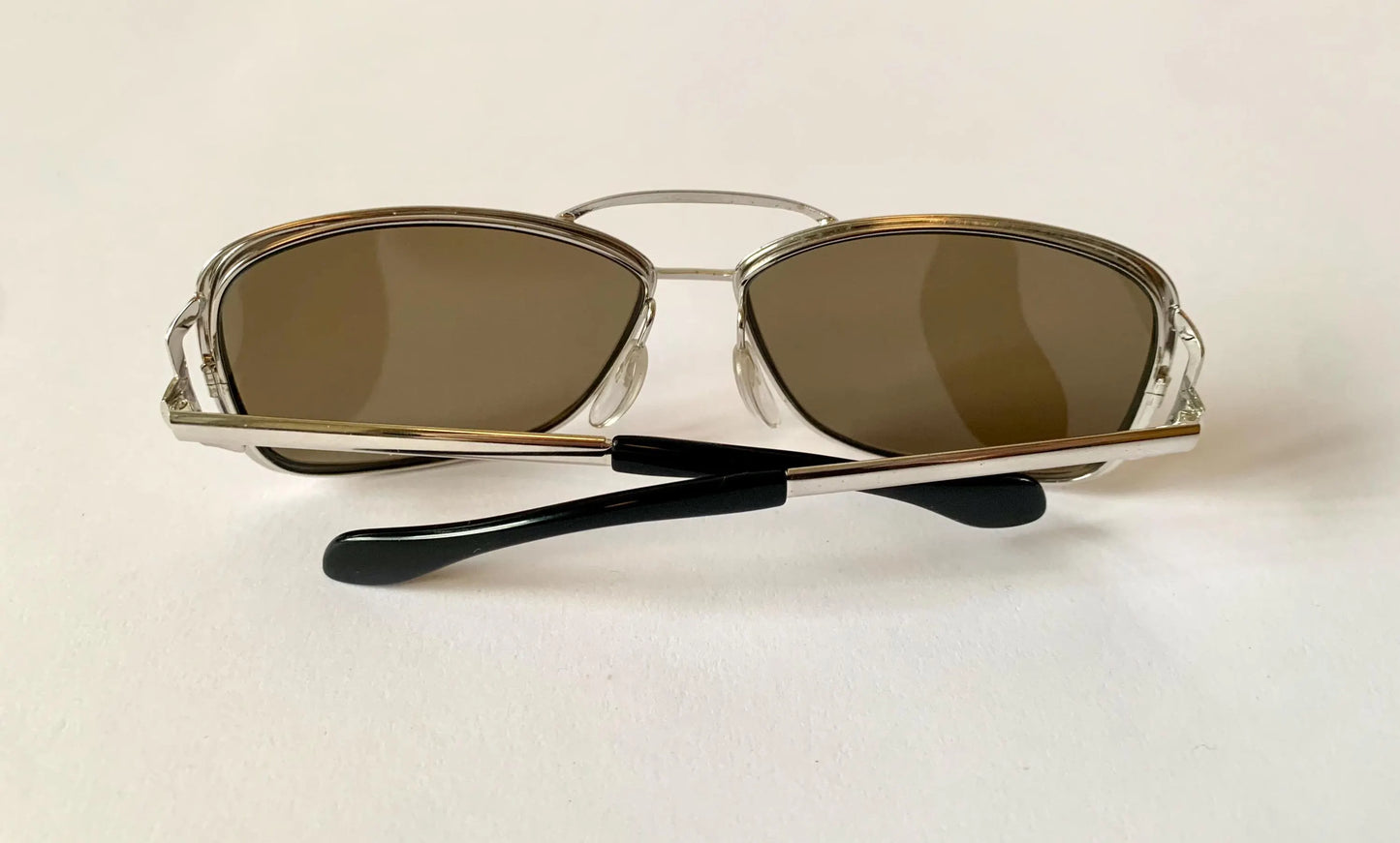 Silhouette 70s oversized sunglasses - 666 silver frames