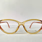 Christian Dior 80s vintage glasses - 2735 yellow and red frames