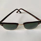 Ray Ban B&L USA vintage sunglasses - W0366 Clubmaster Brown