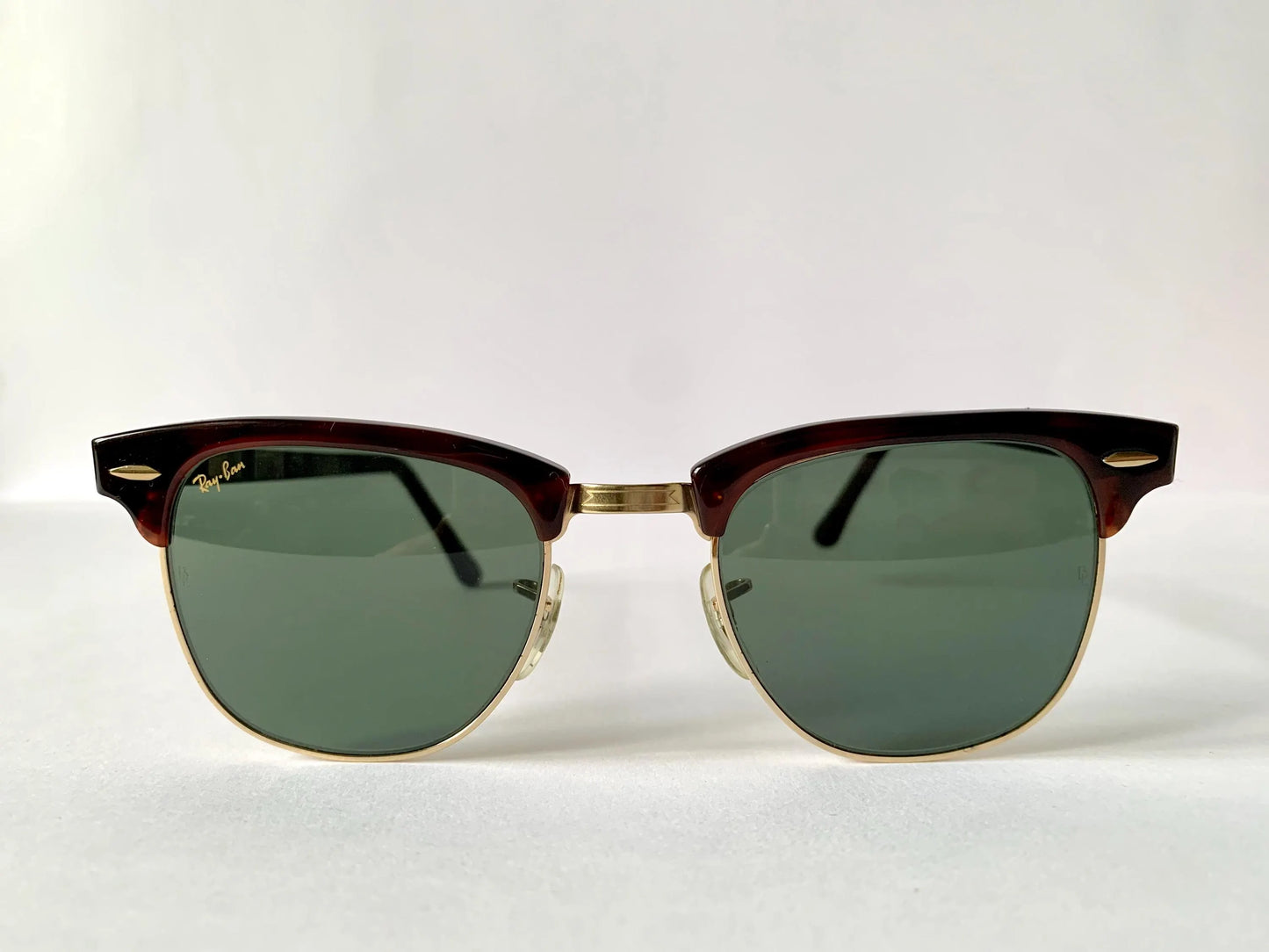 Ray Ban B&L USA vintage sunglasses - W0366 Clubmaster Brown